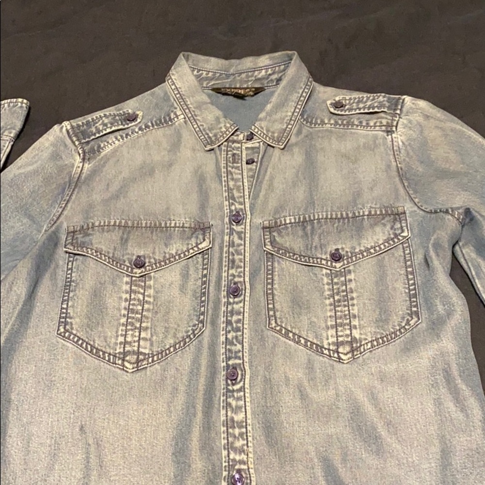 Express button down shirt ..... - Picture 2 of 5